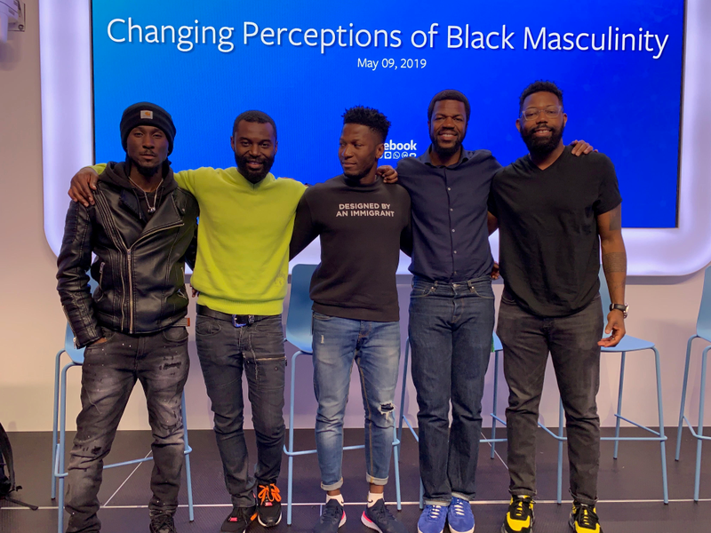 Shots after a panel at Facebook UK on black masculinity.